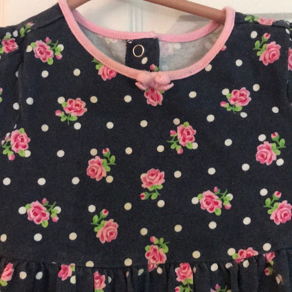 Gymboree dress and bloomers blue floral - Picture 2 of 2